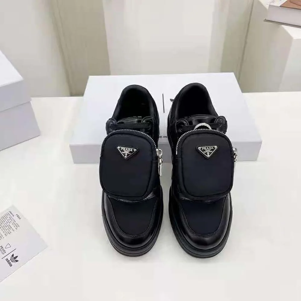 Prada Adidas for Prada Re-Nylon Forum Sneakers for Women in Black Prada Adidas for Prada Re-Nylon Forum Sneakers for Women in Black