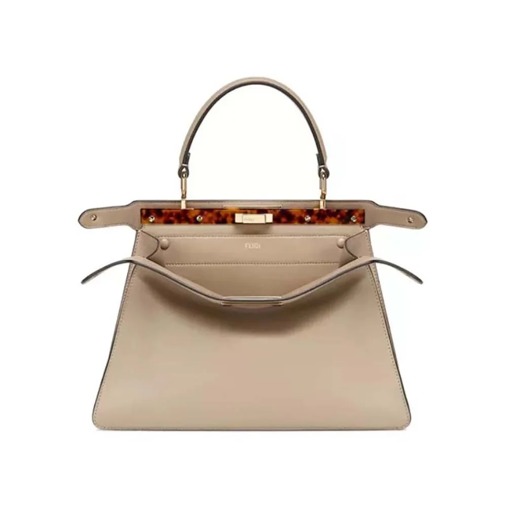 Fendi Peekaboo Iseeu Medium Leather Bag for Women Fendi Peekaboo Iseeu Medium Leather Bag for Women