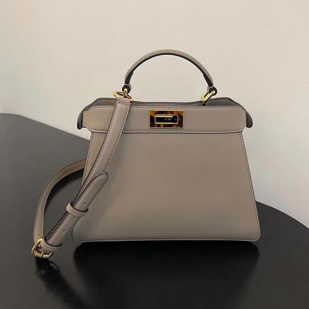 Fendi Peekaboo Iseeu Medium Leather Bag for Women Fendi Peekaboo Iseeu Medium Leather Bag for Women