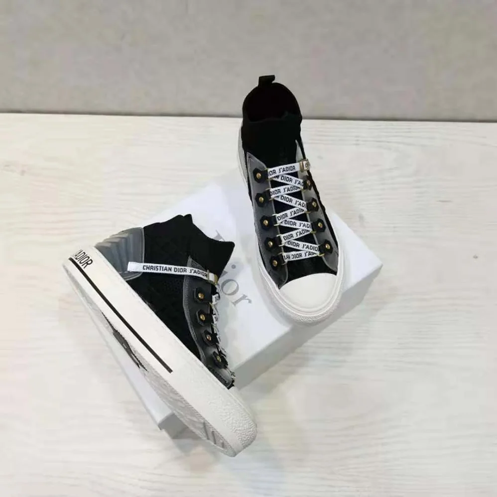 Dior Walk'n'dior Sneaker Black Cannage Technical Mesh for Women Dior Walk'n'dior Sneaker Black Cannage Technical Mesh for Women