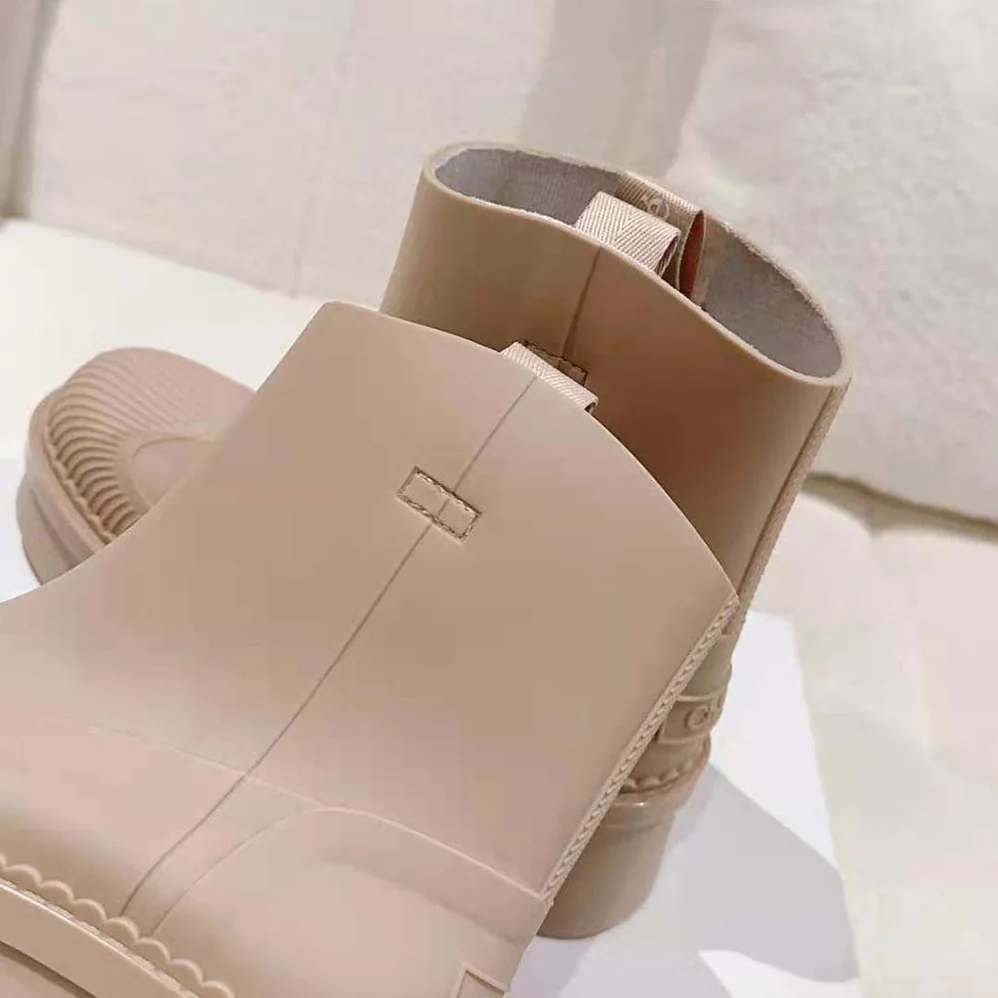 Chloe Raina Rain Boot for Women in Beige