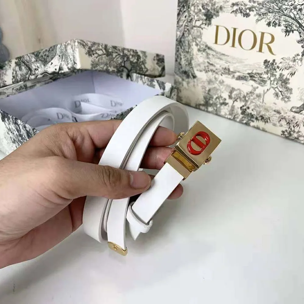 Dior Diorpolytechnique Belt Latte Smooth Calfskin 17 MM for Women Dior Diorpolytechnique Belt Latte Smooth Calfskin 17 MM for Women