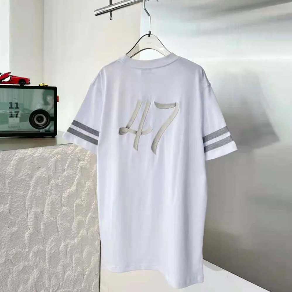 Dior Relaxed-Fit T-shirt White Organic Cotton Compact Jersey for Men