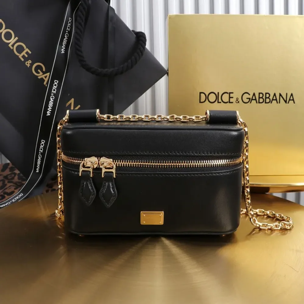Dolce Gabbana D&G Sicily Crossbody Bag for Women in Black