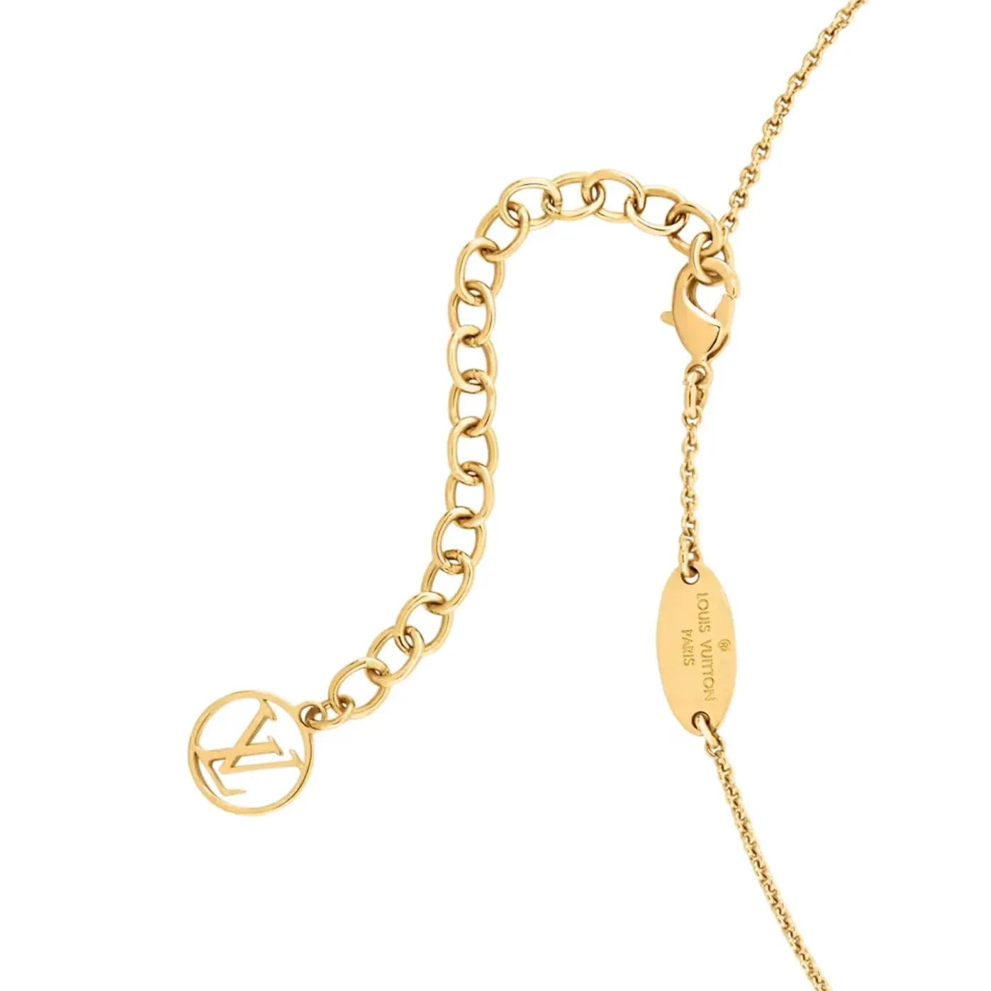 Louis Vuitton Louisette Necklace Gold Louis Vuitton Louisette Necklace Gold