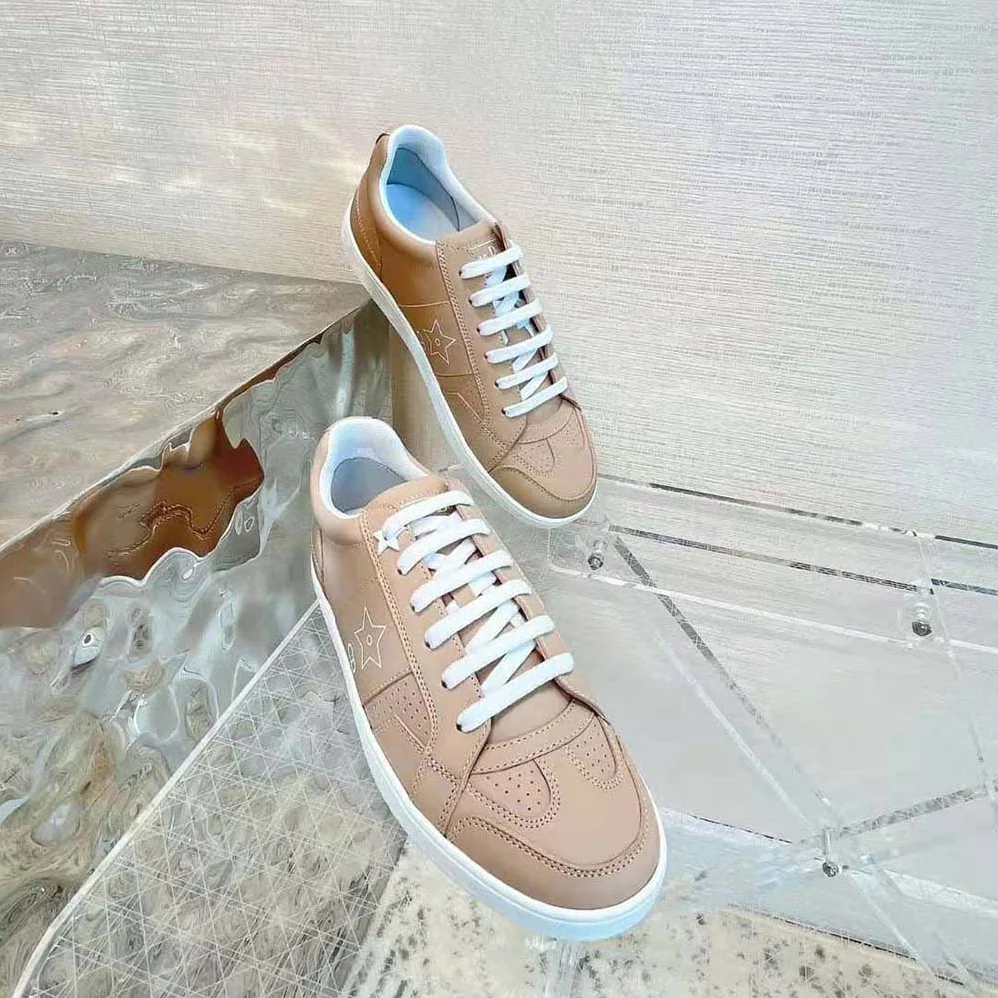 Dior Star Sneaker Nude Calfskin for Women Dior Star Sneaker Nude Calfskin for Women
