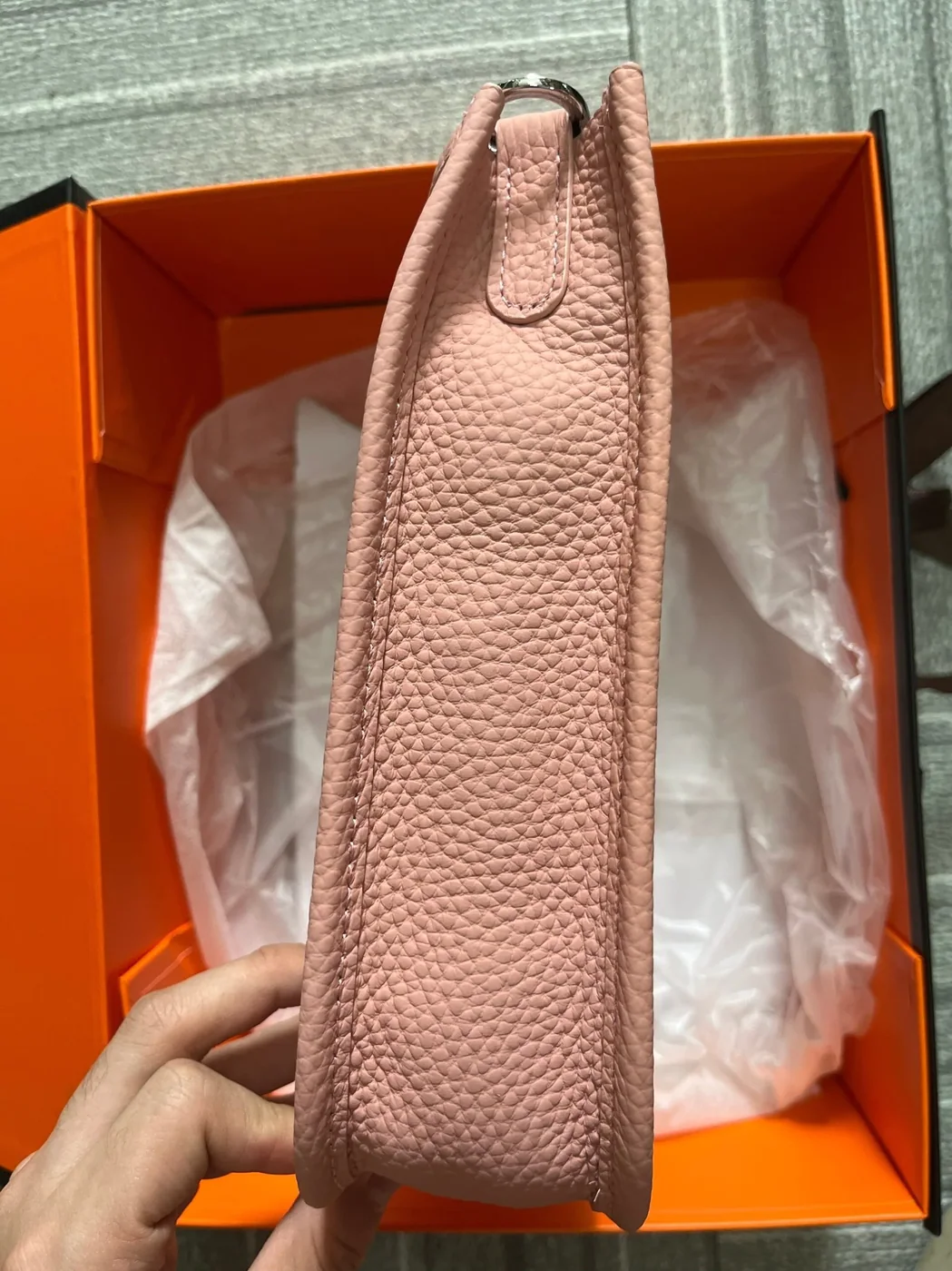 Hermes Evelyne 16 Amazone Bag Rose Sakura / Hermes Evelyne 16 Amazone Bag Rose Sakura /