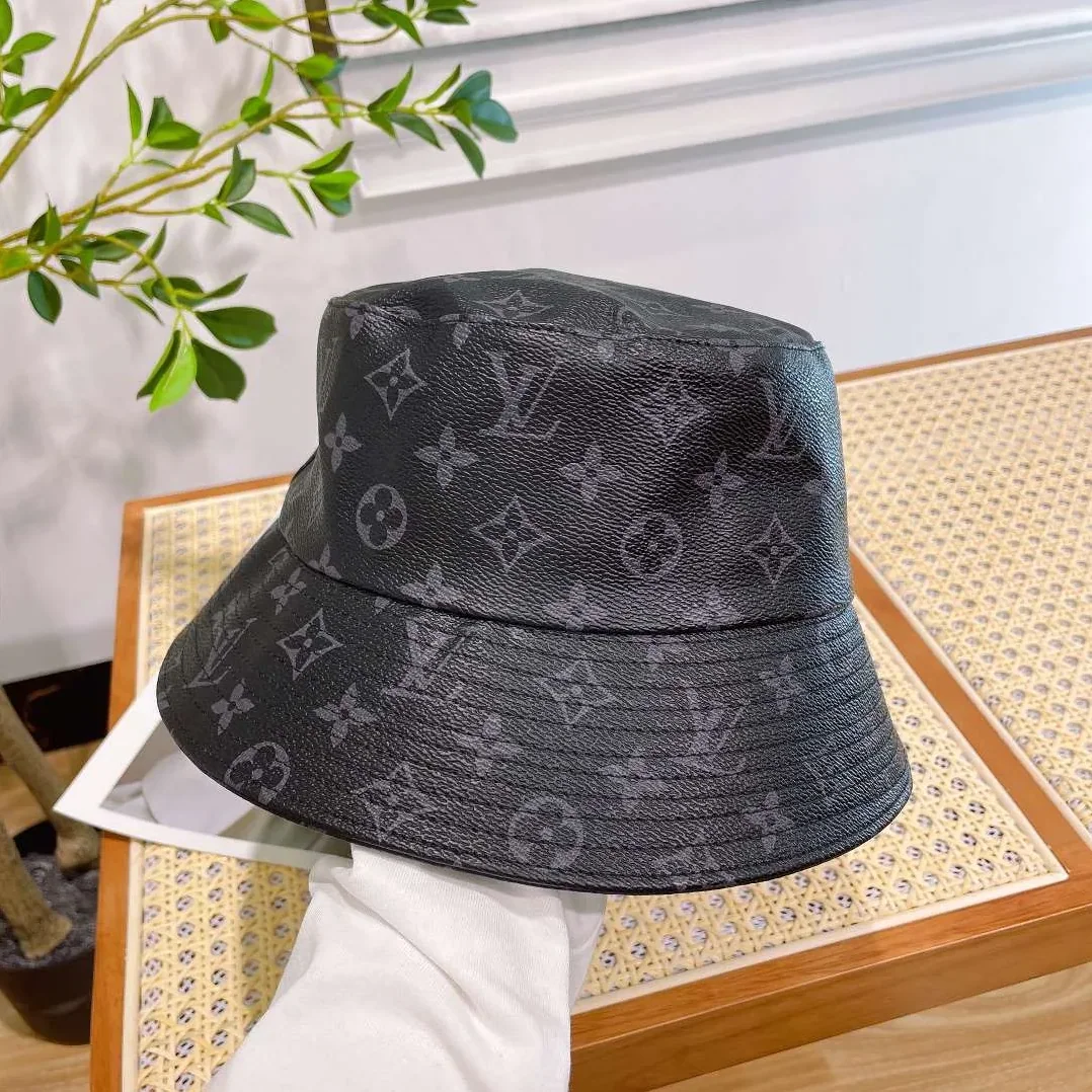Louis Vuitton Monogram Bucket Hat Black Louis Vuitton Monogram Bucket Hat Black