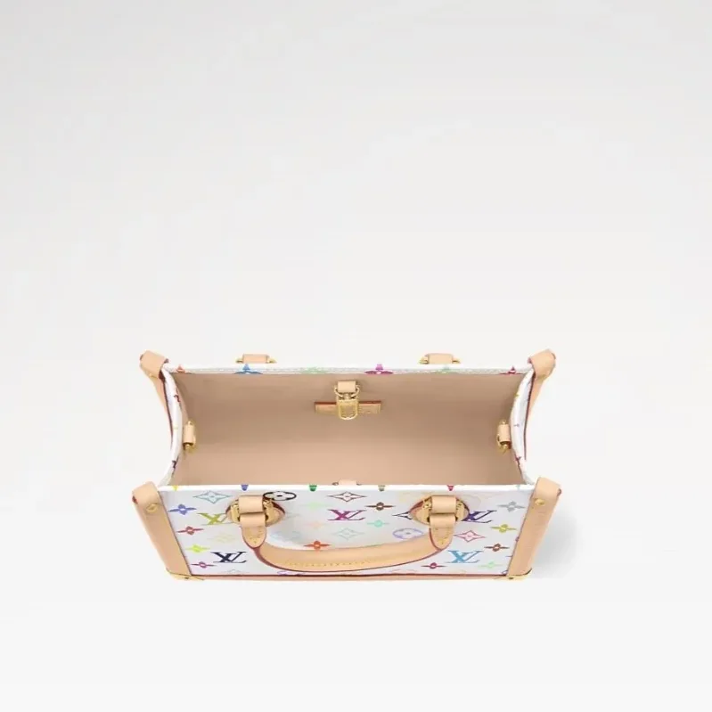 Louis Vuitton LV x TM Onthego PM Tote Bag in Multicolored Gold Hardware