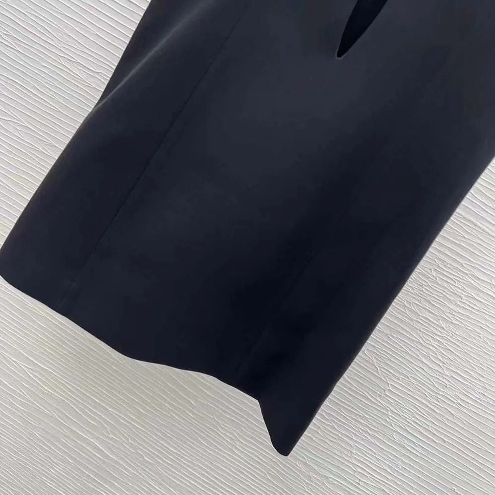 Celine Trapeze Mini Dress in Double Wool-Black 2R91L066V.38NO for Women Celine Trapeze Mini Dress in Double Wool-Black 2R91L066V.38NO for Women