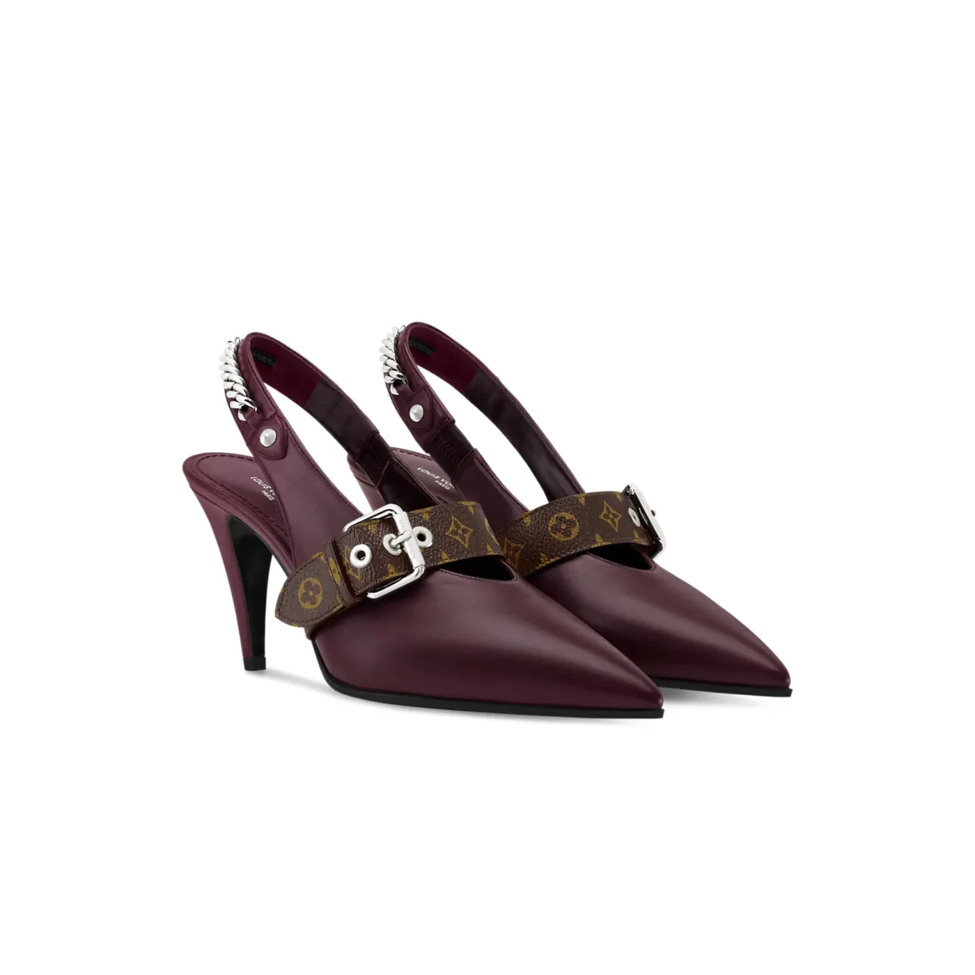 Louis Vuitton LV Vibe Slingback Pump Bordeaux Red 1AICOT