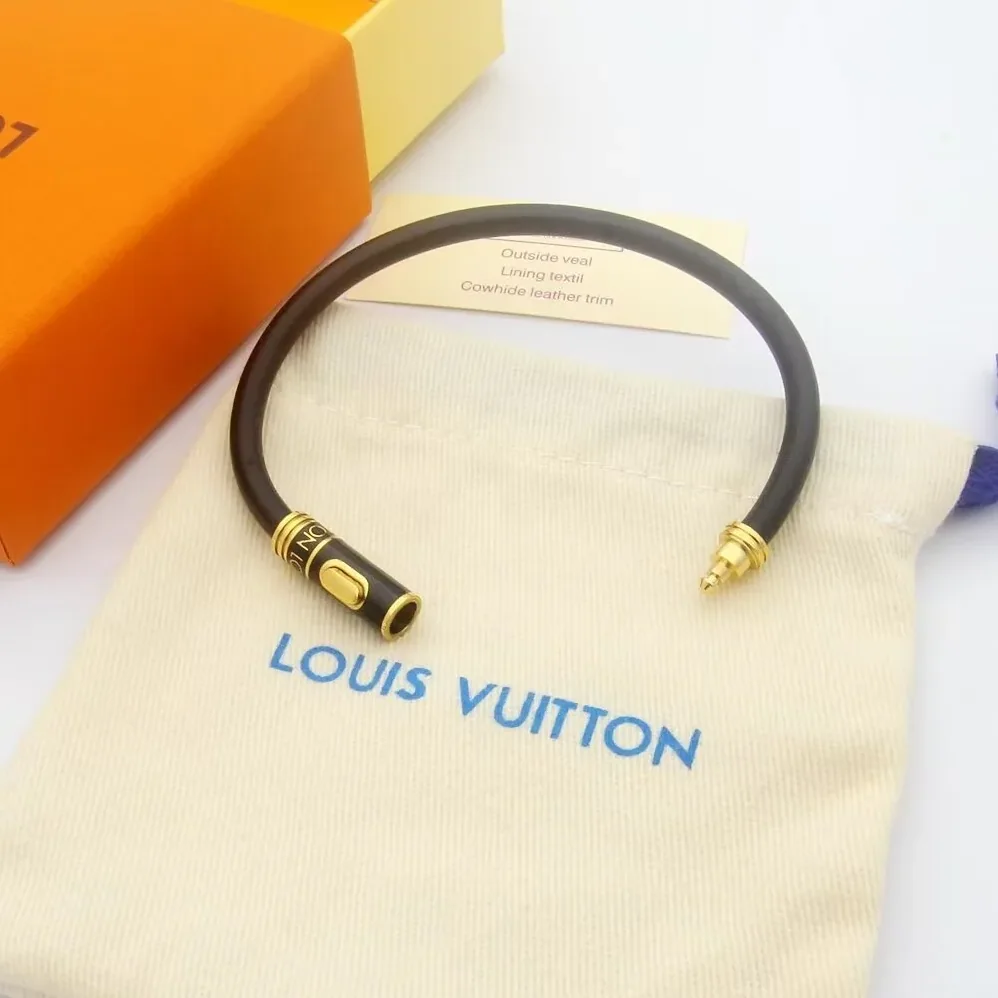 Louis Vuitton Rope Bracelet Black Louis Vuitton Rope Bracelet Black