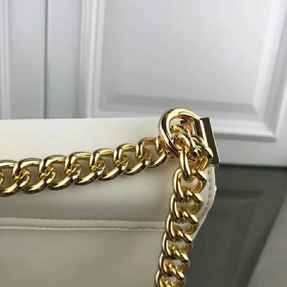 Versace Medusa Head Evening Clutch Bag for Women in White Versace Medusa Head Evening Clutch Bag for Women in White
