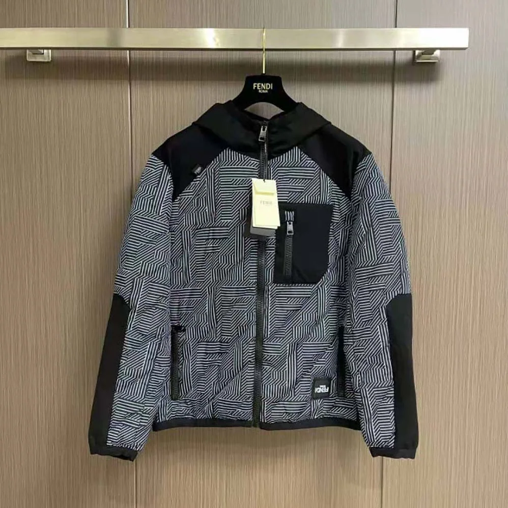 Fendi Multicolor Nylon Blouson-FAA641APX5F1ML9 for Men