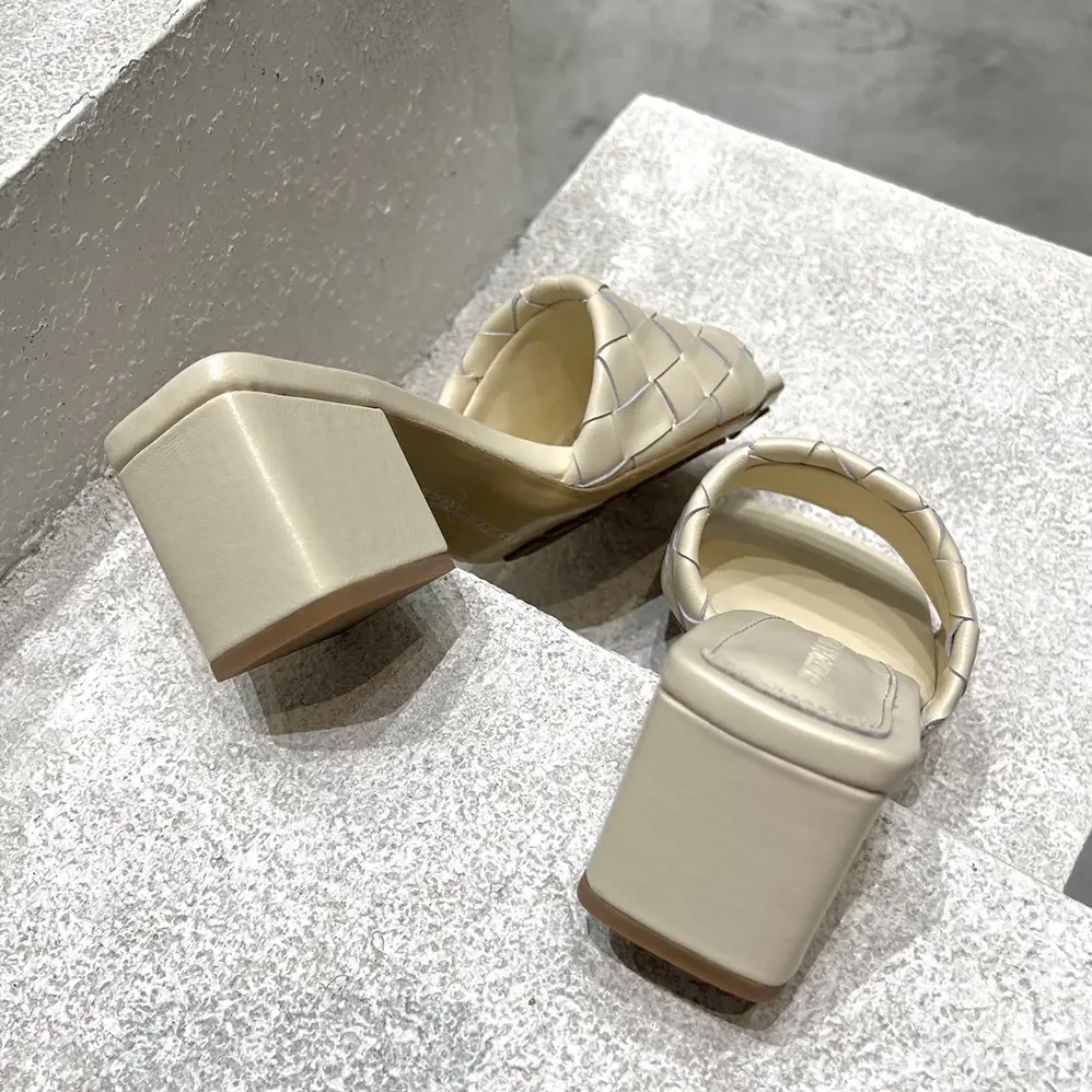 Bottega Veneta Parco Mule for Women in White