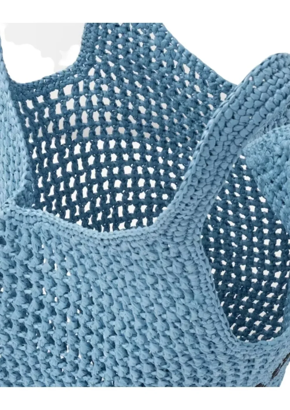 Prada Raffia Tote Bag Blue 1BG424_2A2T_F0076_V_OOO Prada Raffia Tote Bag Blue 1BG424_2A2T_F0076_V_OOO