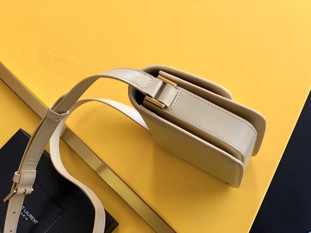 Saint Laurent Solferino Small Satchel Bag Beige In Box With Gold Hardware in YSl Saint Laurent Solferino Small Satchel Bag Beige In Box With Gold Hardware in YSl