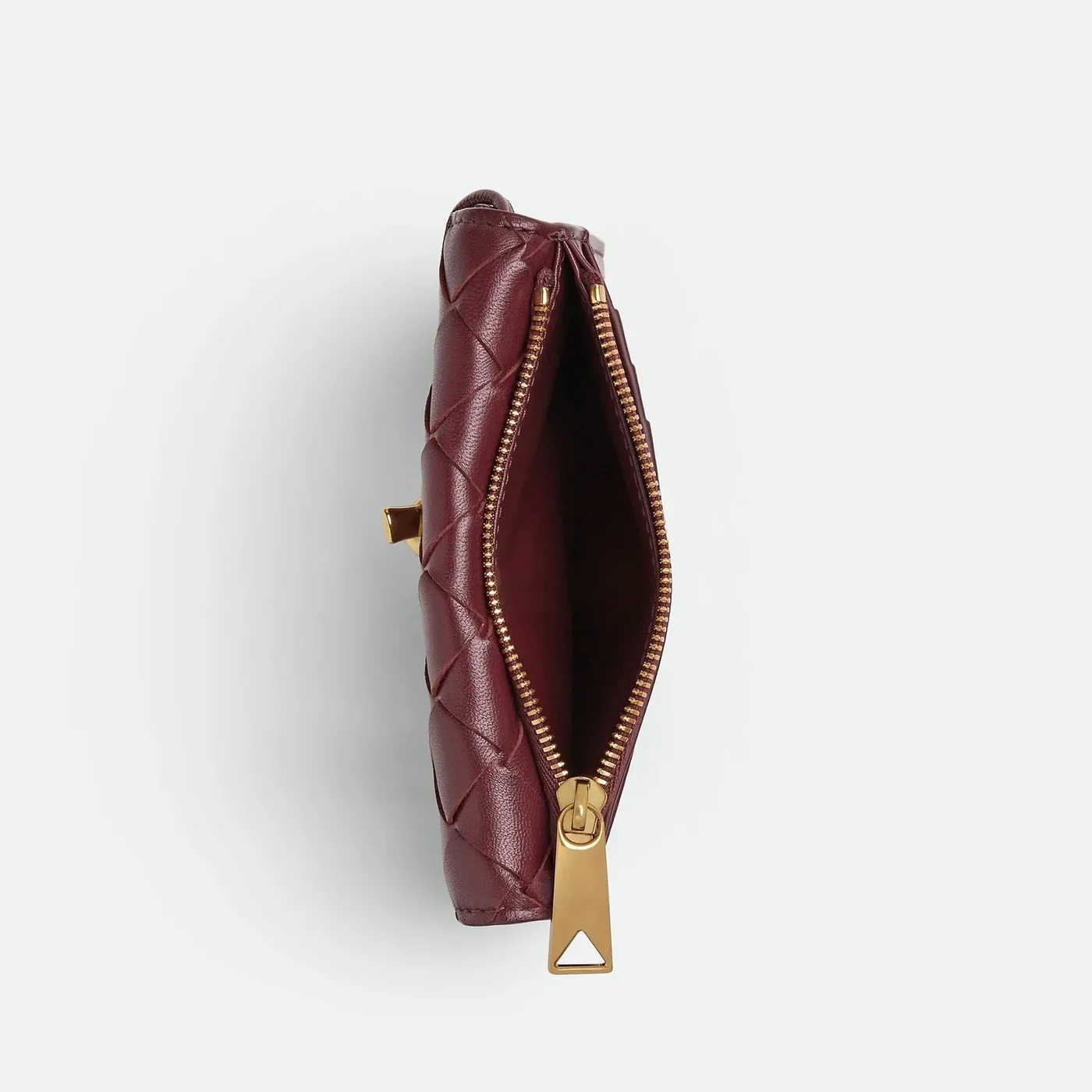 Bottega Veneta Andiamo Zipped Card Case Barolo / Bottega Veneta Andiamo Zipped Card Case Barolo /