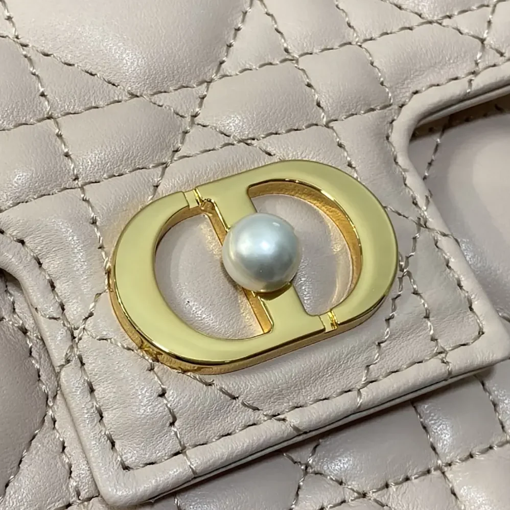 Dior Jolie Mini Bag Powder Pink Cannage Lambskin for Women Dior Jolie Mini Bag Powder Pink Cannage Lambskin for Women