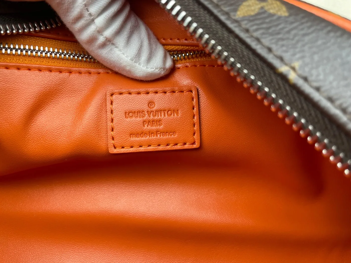 Louis Vuitton Dopp Kit Toiletry Bag Orange / Louis Vuitton Dopp Kit Toiletry Bag Orange /