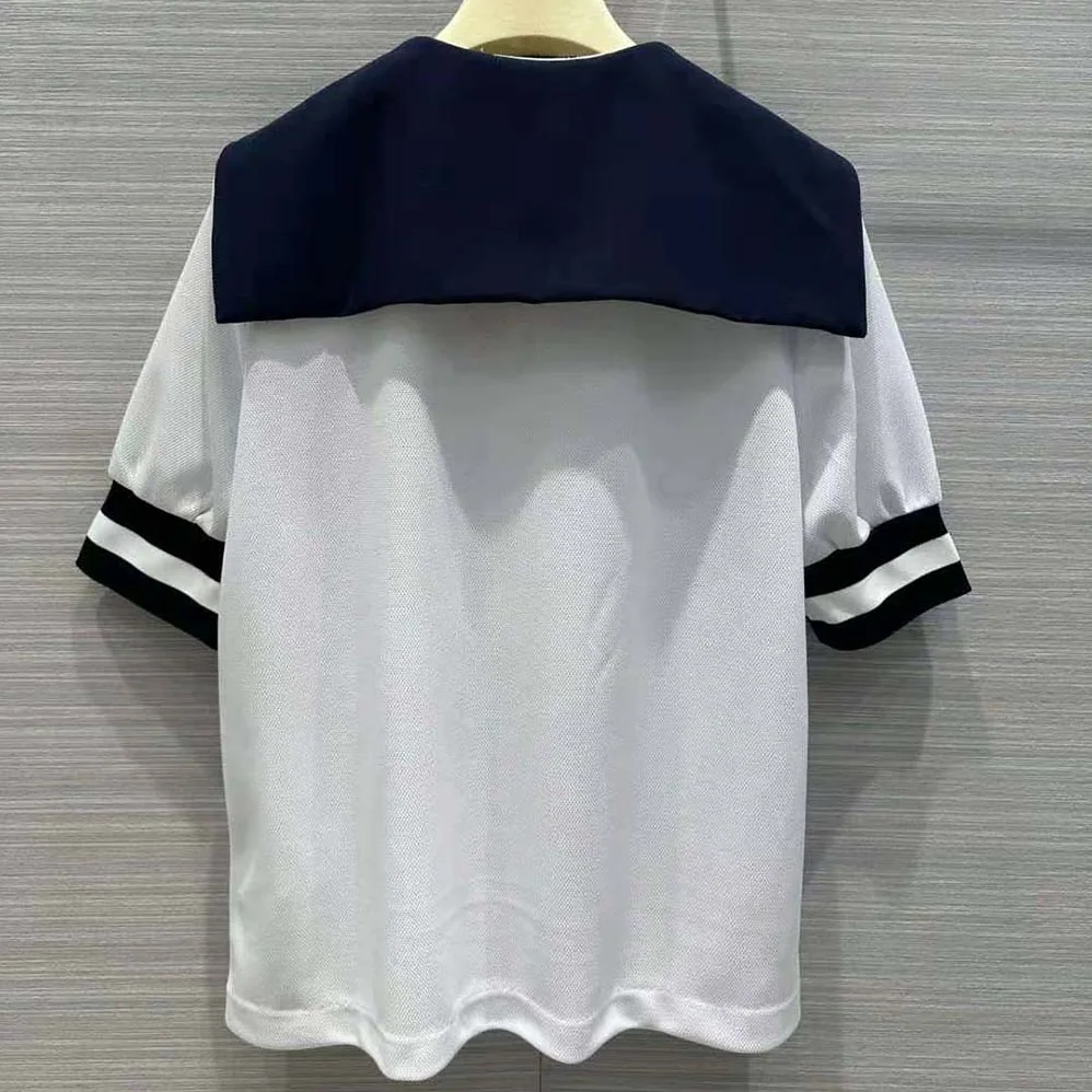 Miu Miu Piqué Top with Jacquard Logo for Women