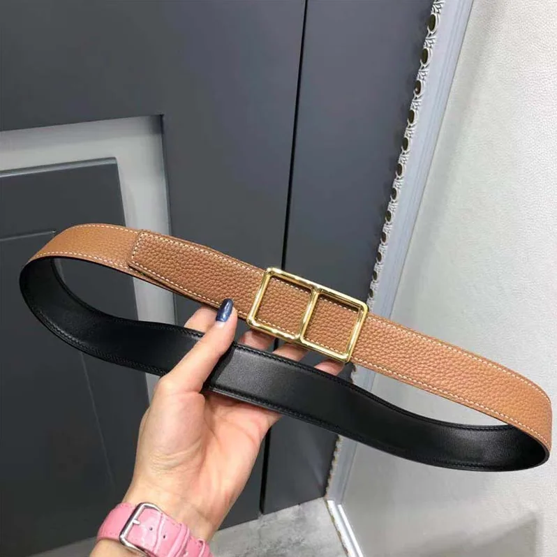 Hermes Officier Belt Buckle & Reversible Leather Strap 38 mm for Men in Brown Hermes Officier Belt Buckle & Reversible Leather Strap 38 mm for Men in Brown