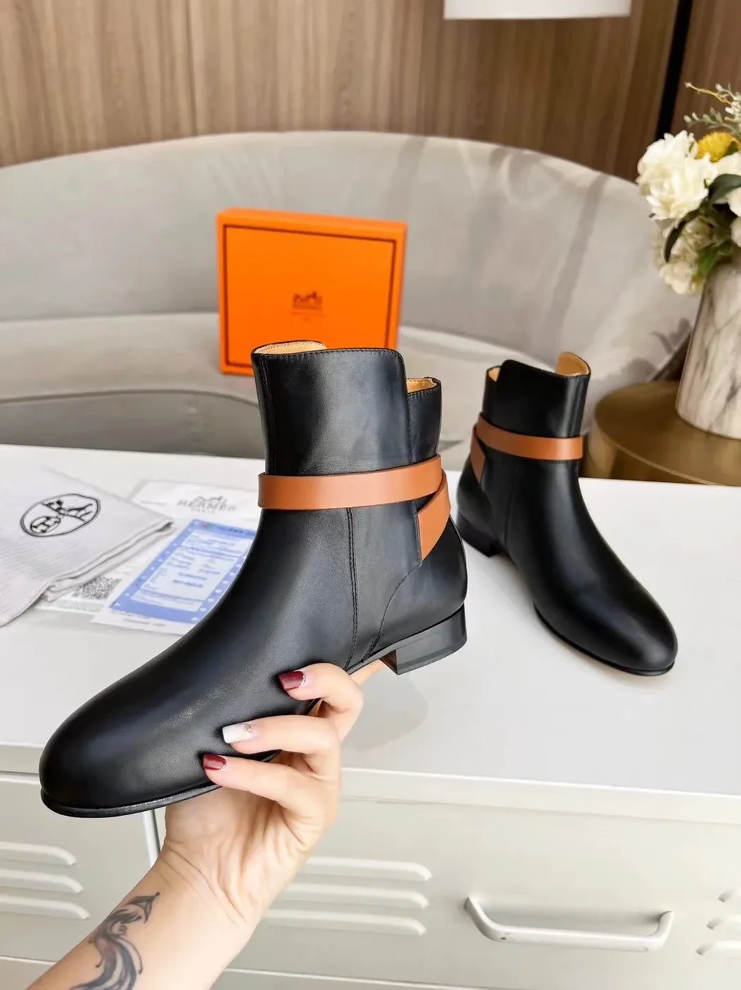 Hermes Neo Ankle Boots Black , Shoes for Women Hermes Neo Ankle Boots Black , Shoes for Women