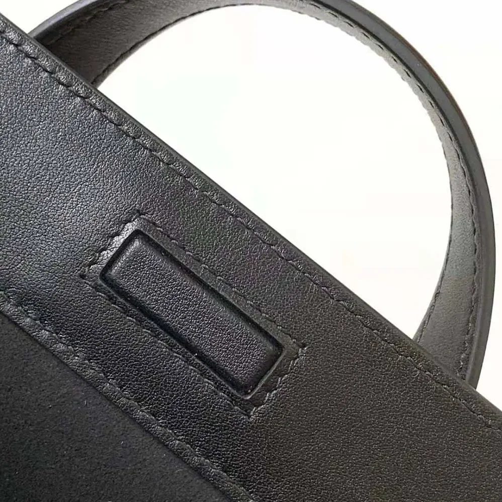Fendi Boston 365 Black Leather Bag for Women