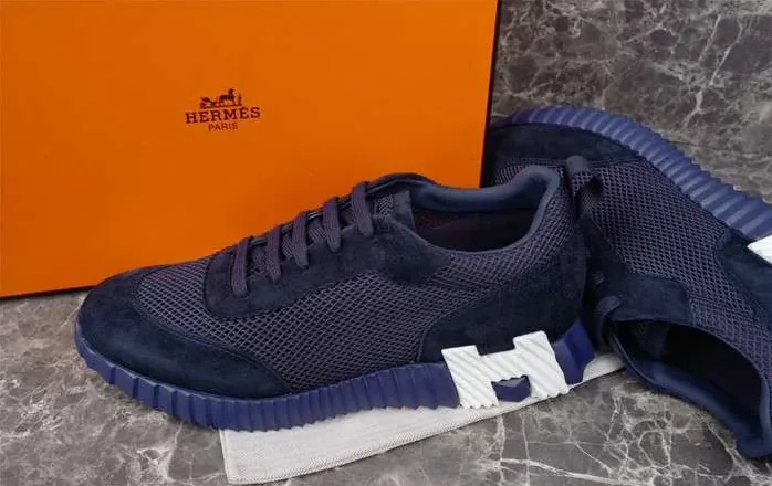 Hermes Bouncing Sneaker Blue Hermes Bouncing Sneaker Blue