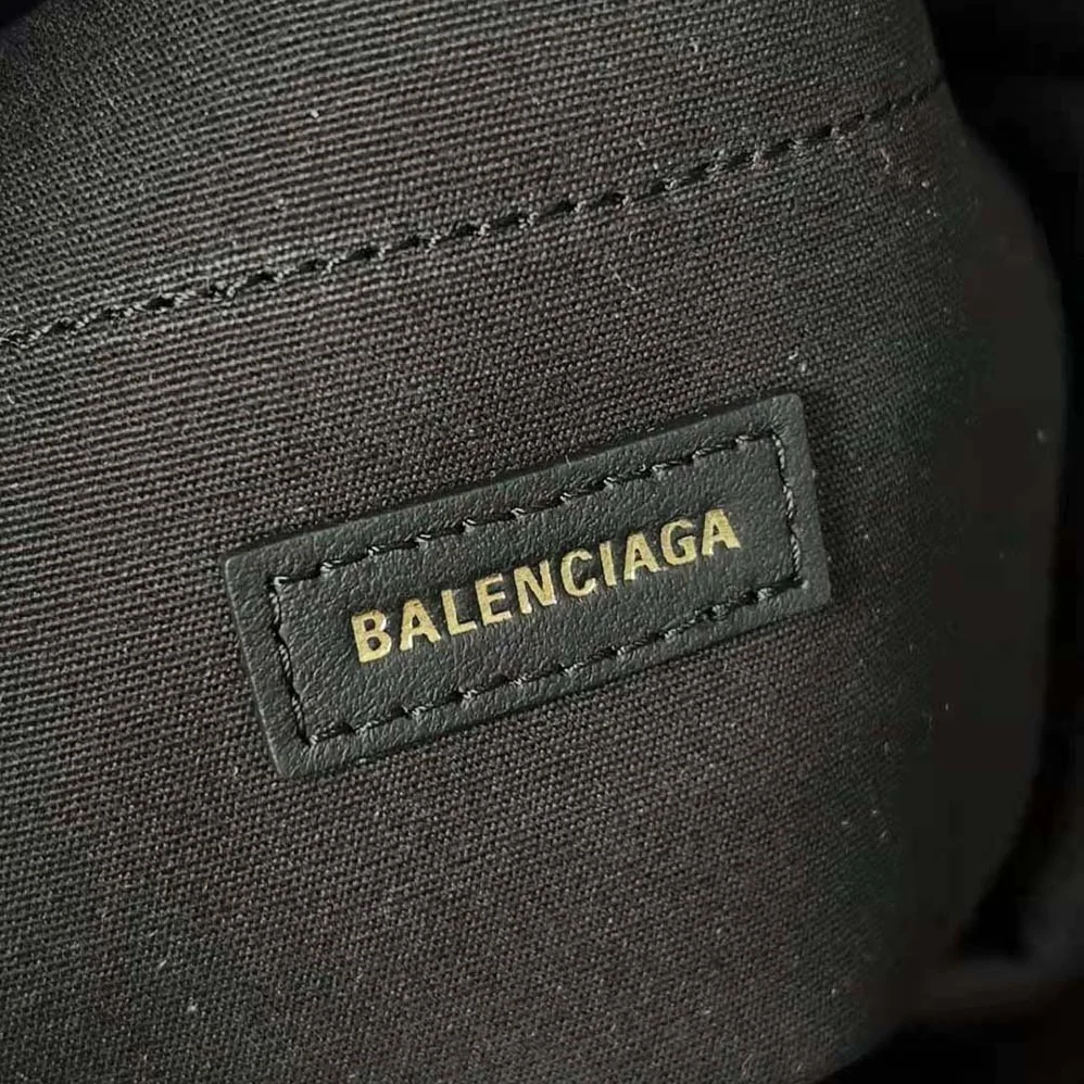 Balenciaga Monaco Medium Chain Bag in Black Arena Calfskin for Women