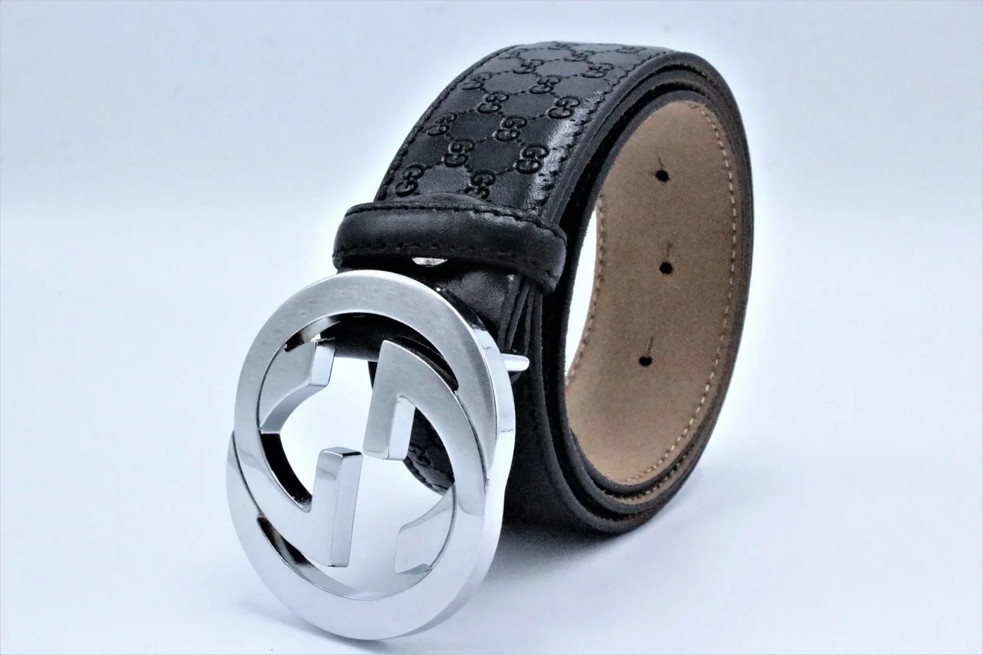 GG Design Leather and GG Design Buckle