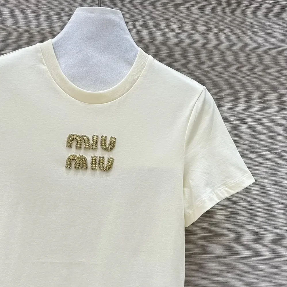 Miu Miu Jersey T for Women in shirt Miu Miu Jersey T for Women in shirt