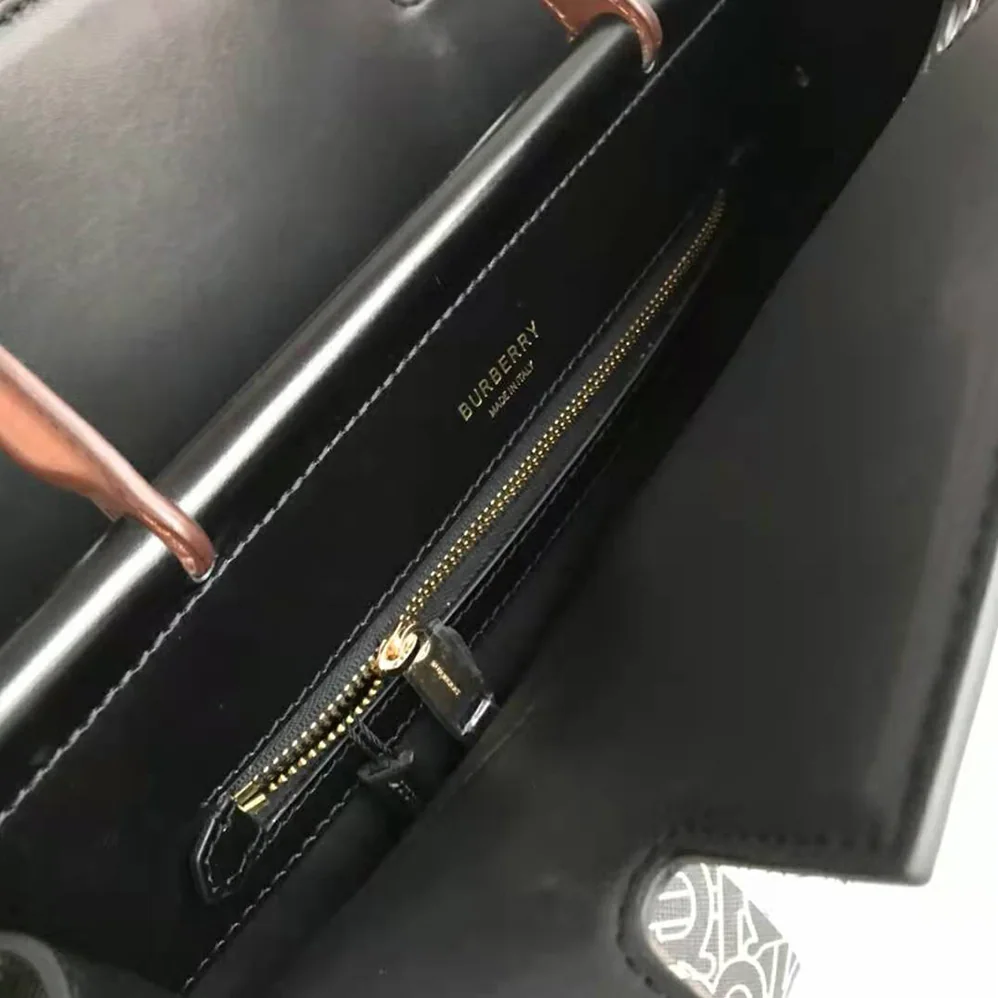 Burberry Medium Monogram Stripe E for Women in canvas Title Bag