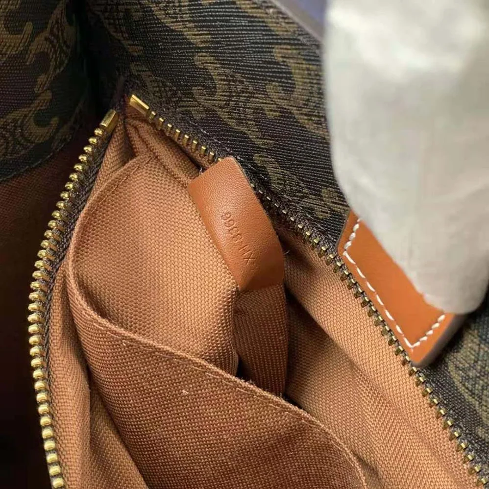 Celine Vertical Cabas in Triomphe Canvas for Women