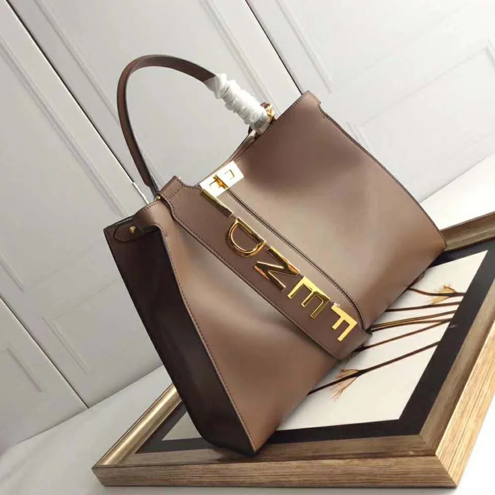Fendi Peekaboo X-Lite Regular for Women in Brown Fendi Peekaboo X-Lite Regular for Women in Brown
