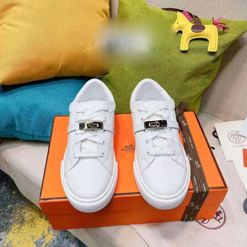 Hermes Day Sneaker in Calfskin and Matte Mississippiensis Alligator Leather for Women Hermes Day Sneaker in Calfskin and Matte Mississippiensis Alligator Leather for Women