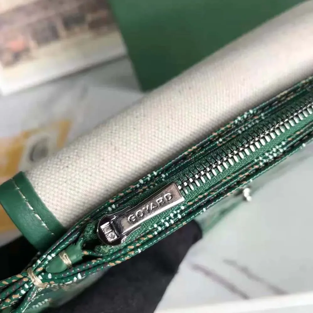 Goyard Plumet Pocket Wallet for Women in Green