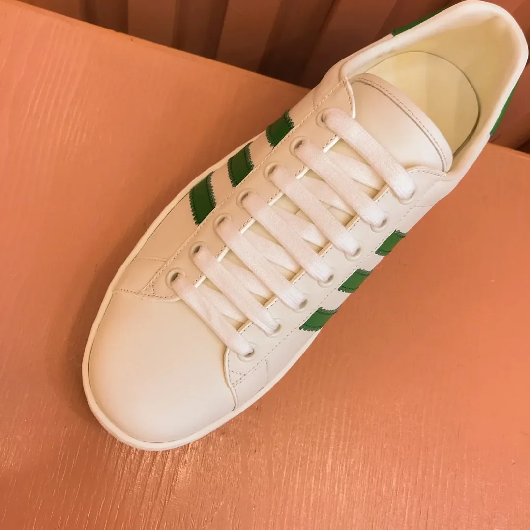 Gucci x Adidas Sneaker White Green for Men