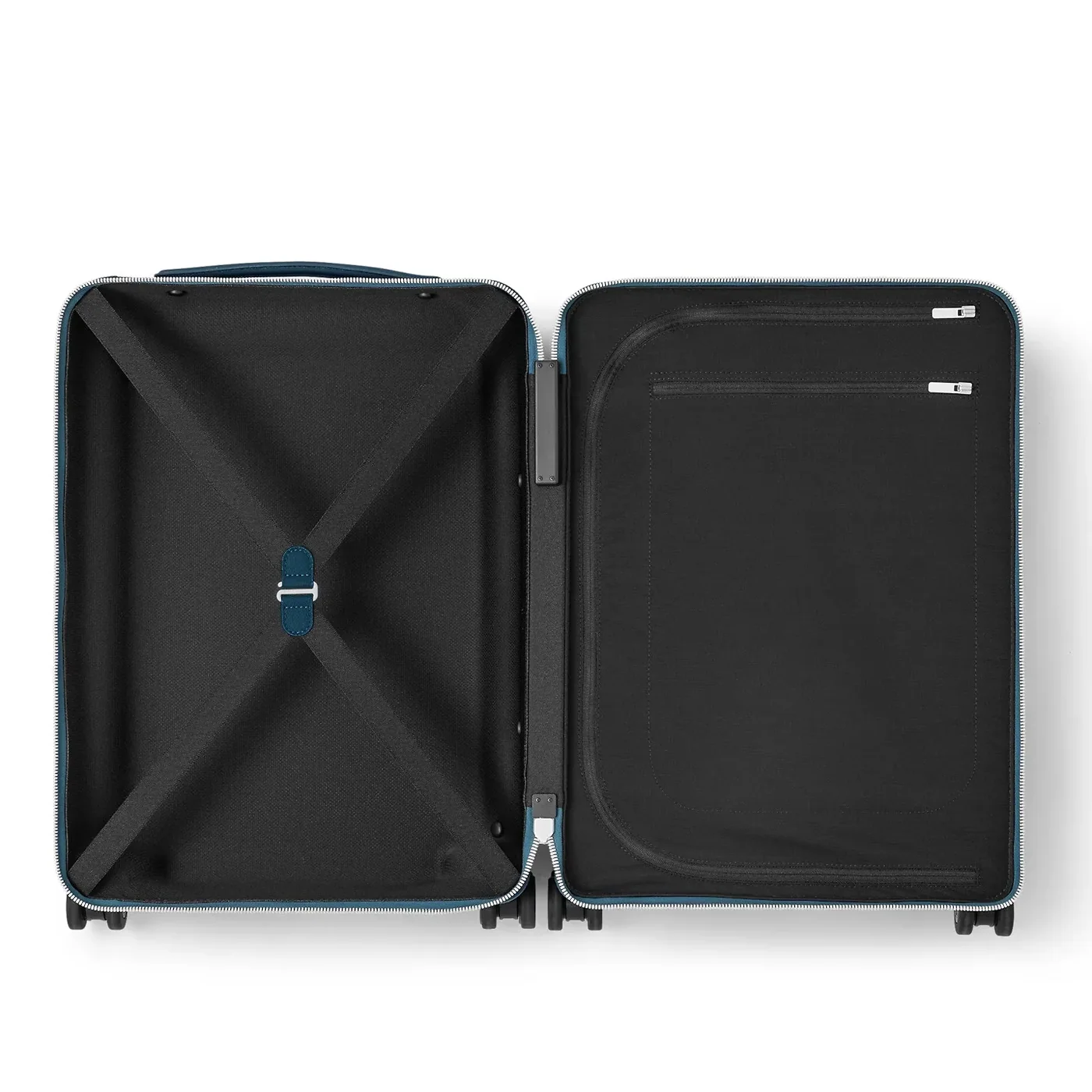 Louis Vuitton Horizon 55 Suitcase in Blue Silver Hardware Louis Vuitton Horizon 55 Suitcase in Blue Silver Hardware