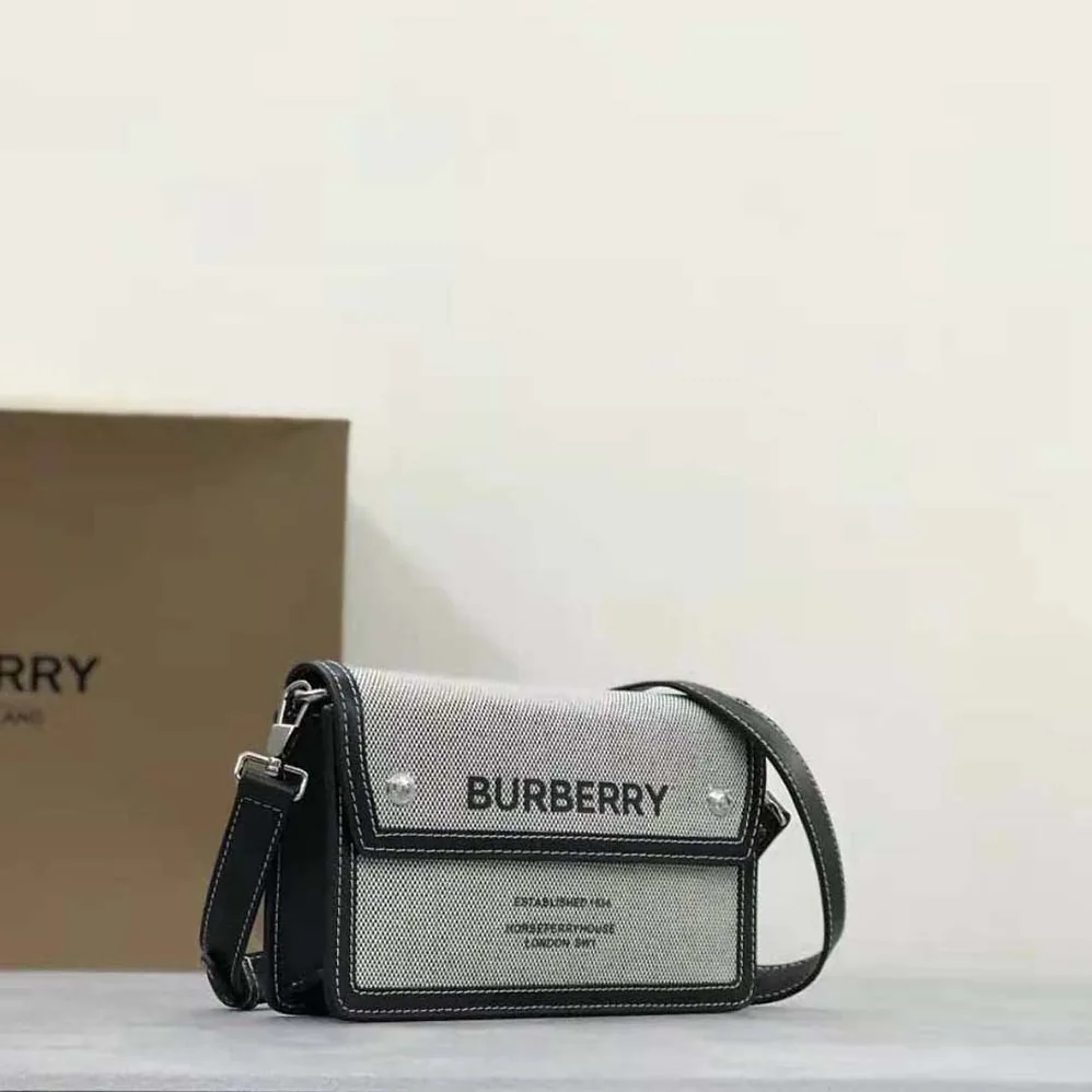 Burberry Horseferry Print Canvas and Leather Crossbody Bag for Men Burberry Horseferry Print Canvas and Leather Crossbody Bag for Men