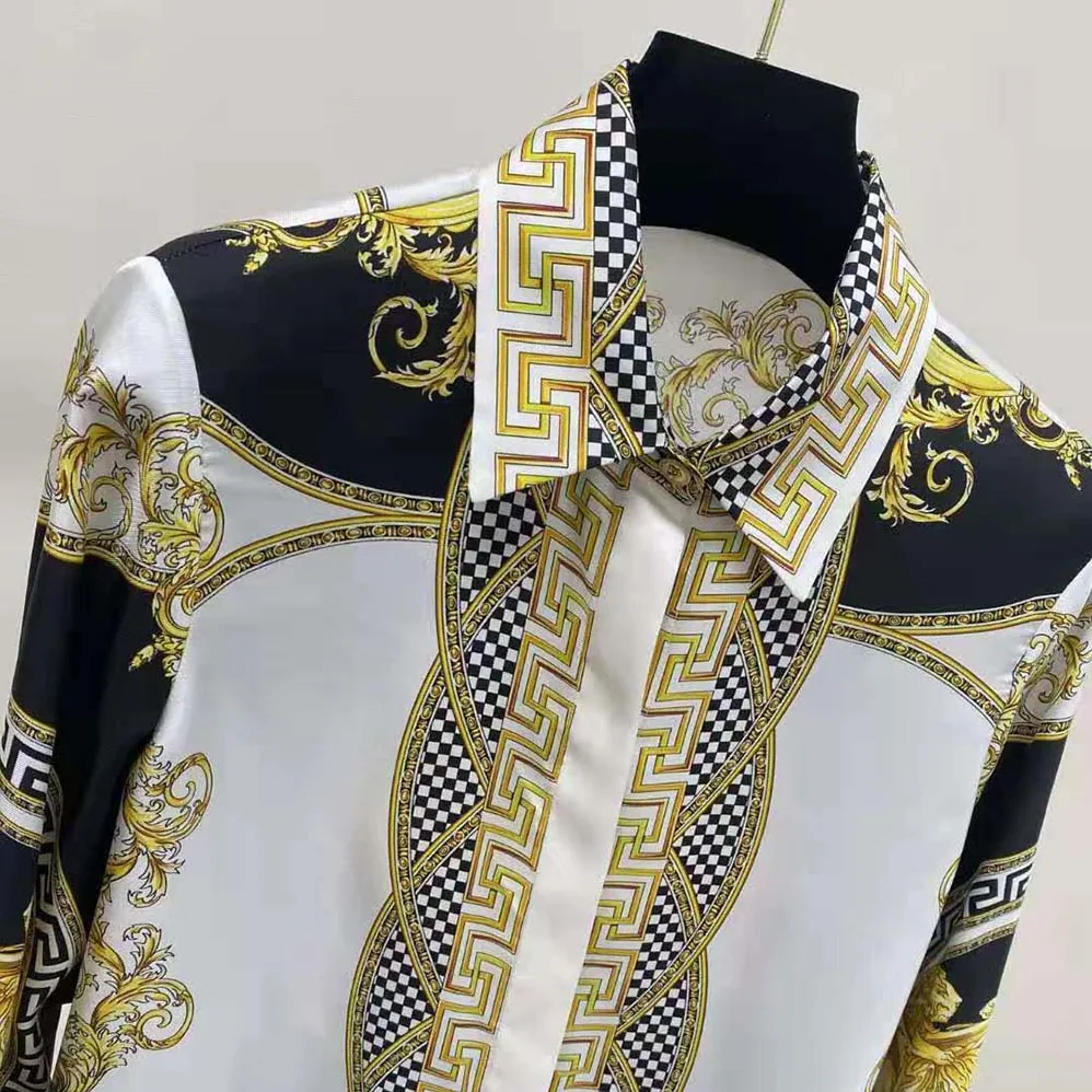 Versace La Coupe Des Dieux Silk Shirt for Women