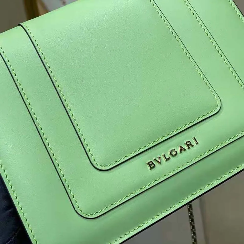 Bvlgari Serpenti Forever Crossbody Bag for Women in Green