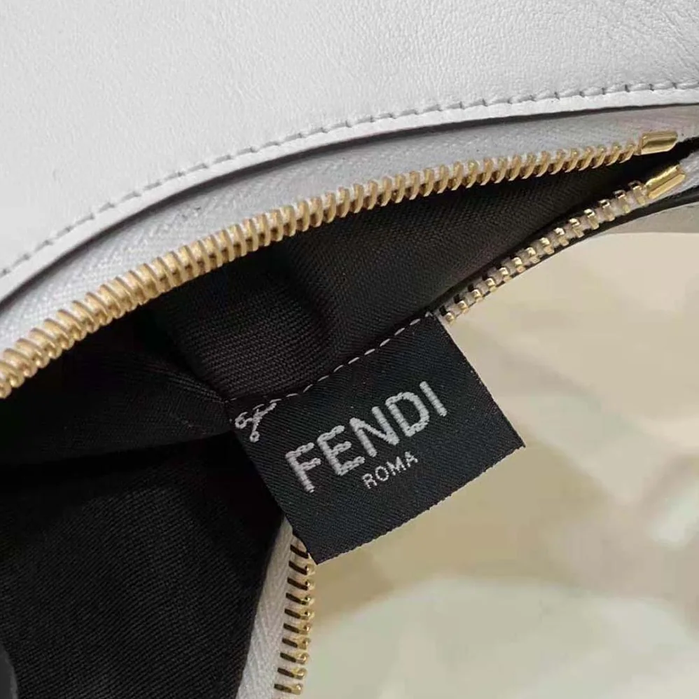 Fendi Fendigraphy Small White Leather Bag for Women Fendi Fendigraphy Small White Leather Bag for Women