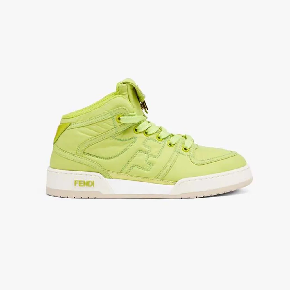 Fendi Match Acid Green Nylon High for Unisex in Tops Fendi Match Acid Green Nylon High for Unisex in Tops