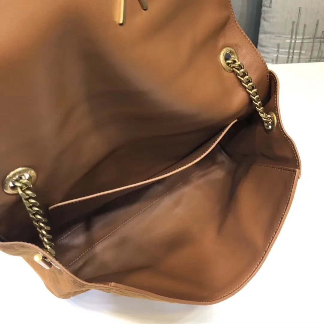 Saint Laurent Kate Medium Reversible Chain Bag Brown in YSL Saint Laurent Kate Medium Reversible Chain Bag Brown in YSL