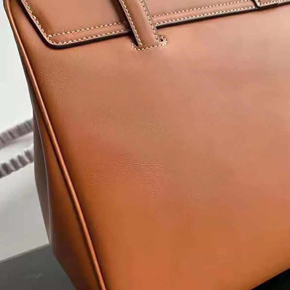 Celine Large Soft 16 Bag in Smooth Calfskin for Women in Brown