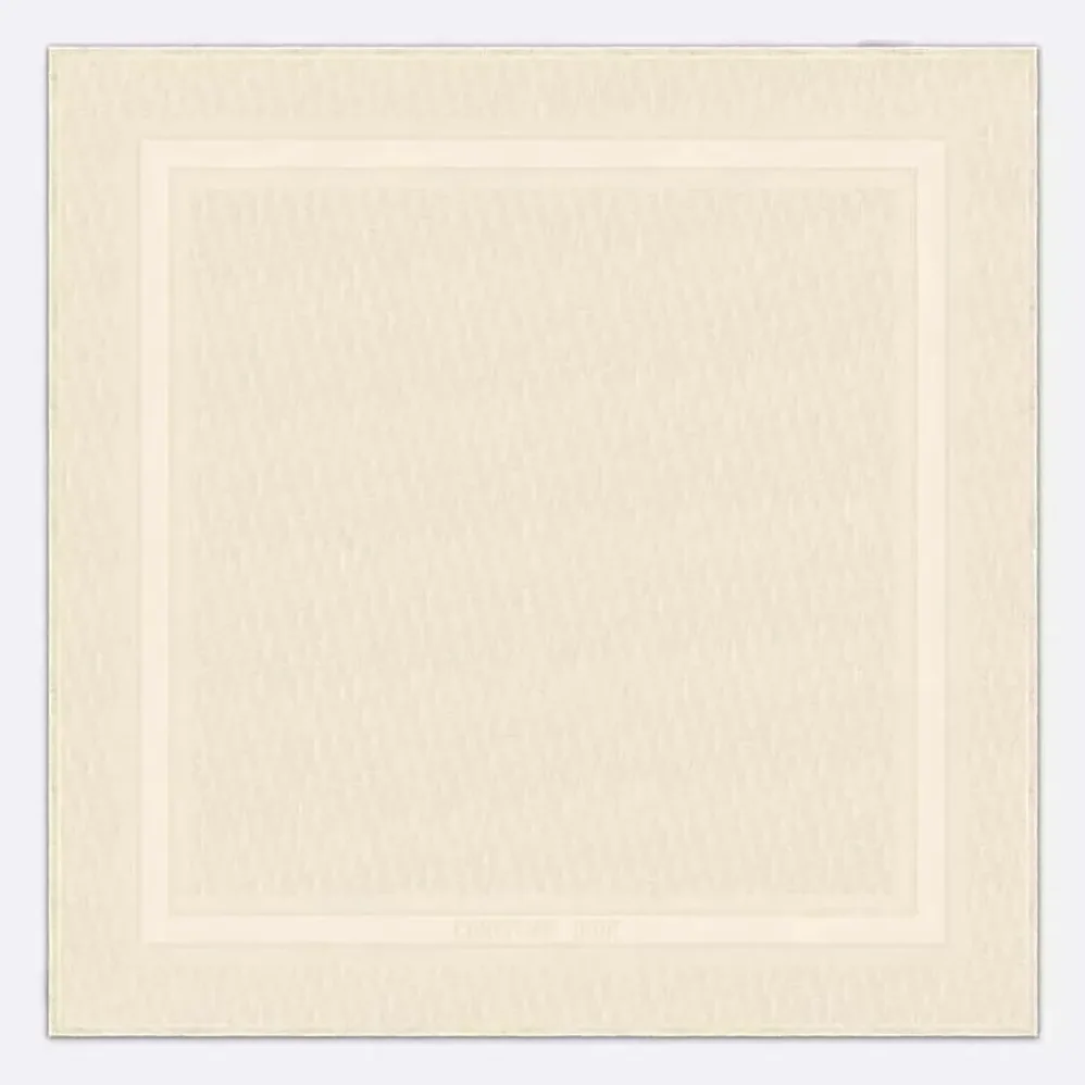 Dior Oblique Shawl White Wool Silk and Cashmere for Unisex