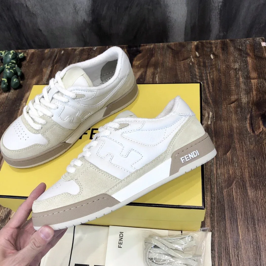 Fendi Match Low Tops Sneakers White 7E1493AHH2F1FHS Fendi Match Low Tops Sneakers White 7E1493AHH2F1FHS