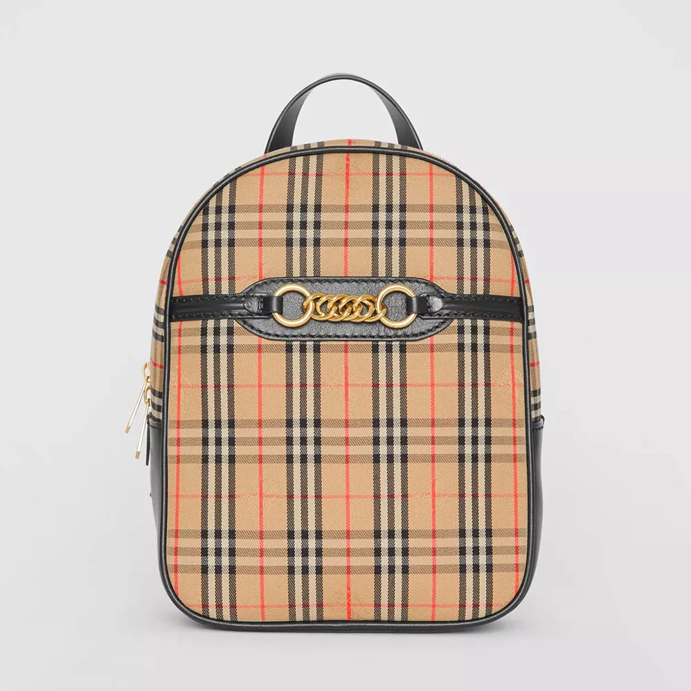 Burberry The 1983 Check Link Backpack for Unisex Burberry The 1983 Check Link Backpack for Unisex