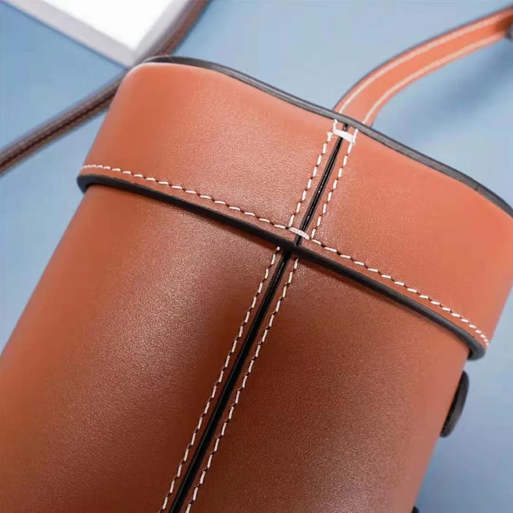 Celine Small Box Cuir Triomphe in Smooth Calfskin for Women in Brown